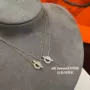 新款满钻简约玫瑰金锁骨链