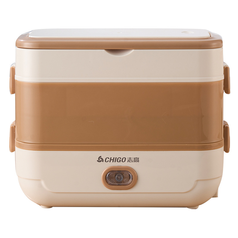 Caja de almuerzo de calefacción eléctrica Zhigao enchufable para oficina calentadora de comidas artefactos de oficina portátil aislamiento de comida caja de almuerzo