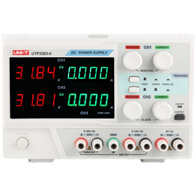 优利德 UTP3303-II可调直流稳压电源 高精度手机维修开关线性电源