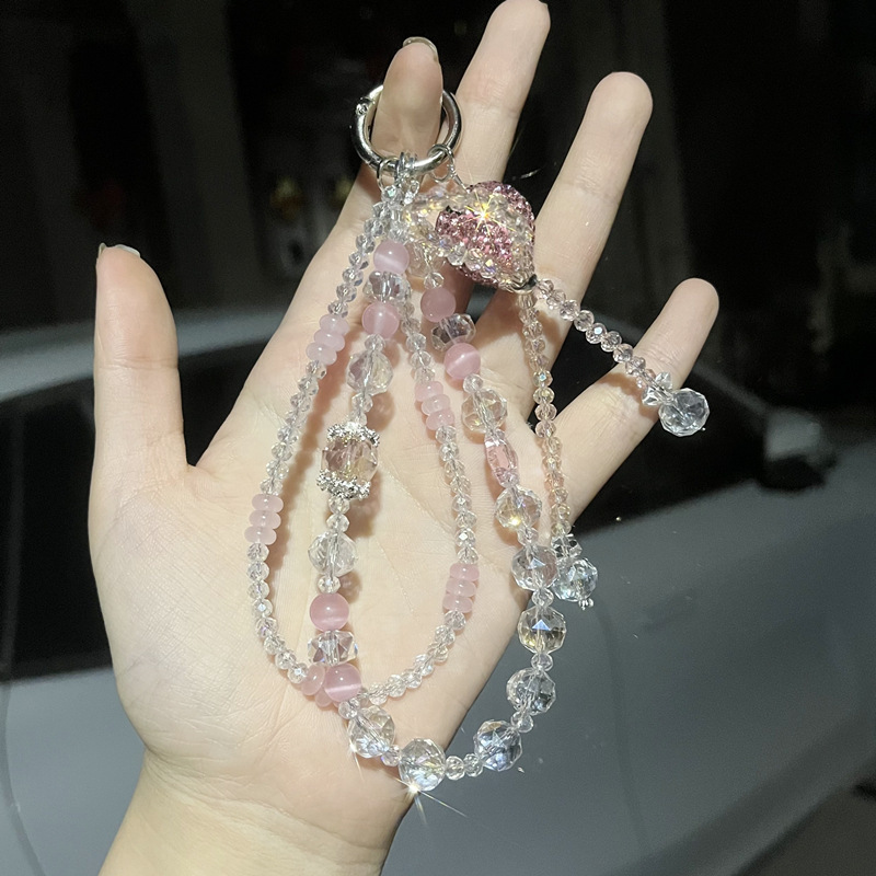 [Designer Edition] Hidden Crystal Phone Chain Phone Pendant for Women, Exquisite and High-End Creative Phone Accessory