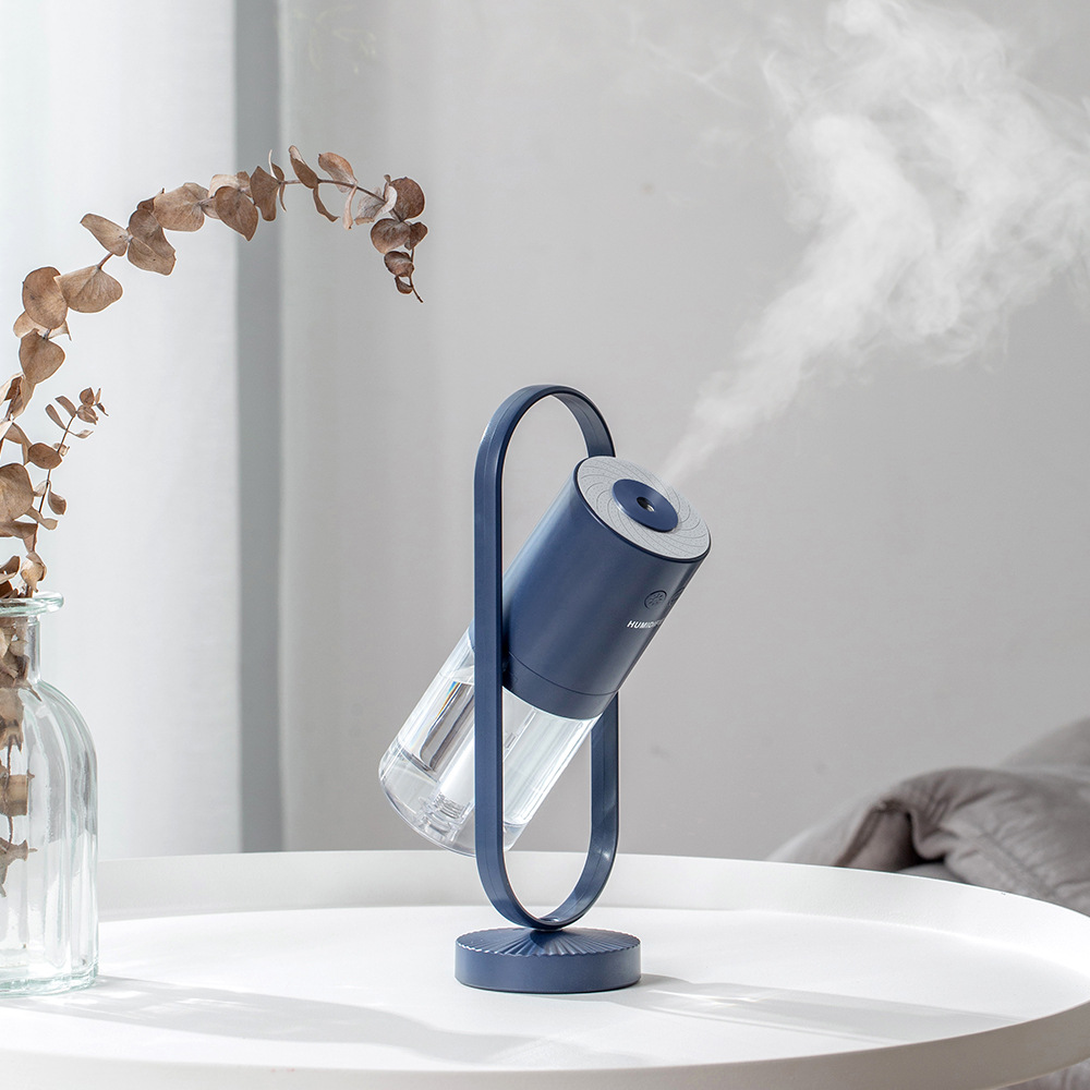 Mini humidificador USB silencioso, diseño portátil de escritorio, ideal para dormitorio o uso estudiantil