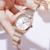 Brand metal quartz watch, simple and elegant design