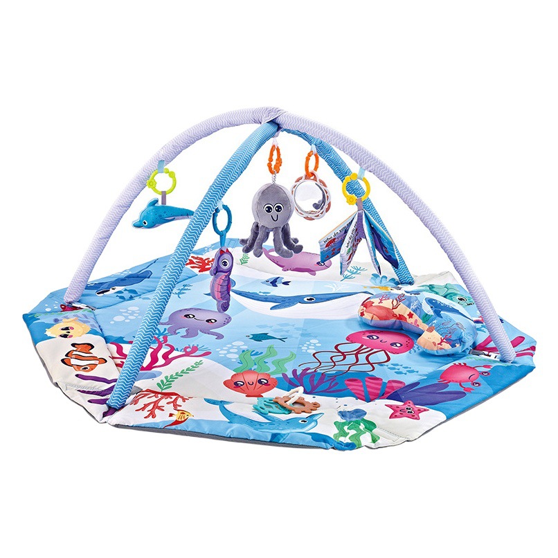 Baby Ocean Ball Playpen Fitness Stand for 0-36 Months Old Babies, Crawling Game, Multi-Sensory Stimulation Toy