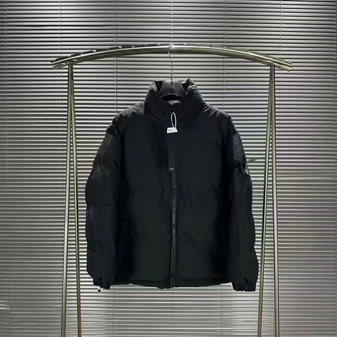 Stone Island Puffer Jacket Black