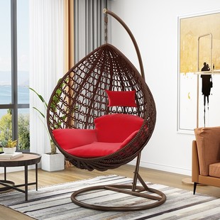 Hanging Basket Chair Indoor Swing Bedroom Home Balcony Outdoor Courtyard Lazy People Yolan Internet Popular Double Hammock Rattan Chair