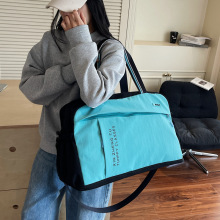 跨境大容量行李包女手提出差短途旅行包可扩容干湿分离鞋仓收纳包