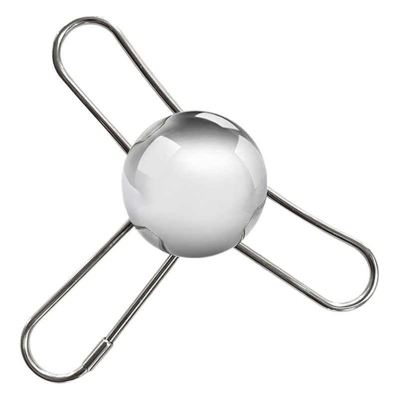 Café congelado Hockey hielo Acero inoxidable oro bola retención aroma mano Chong café bola