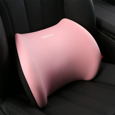 Car Cushion for Driving, Lumbar: Waist support - pink-waist-pillow-standard
