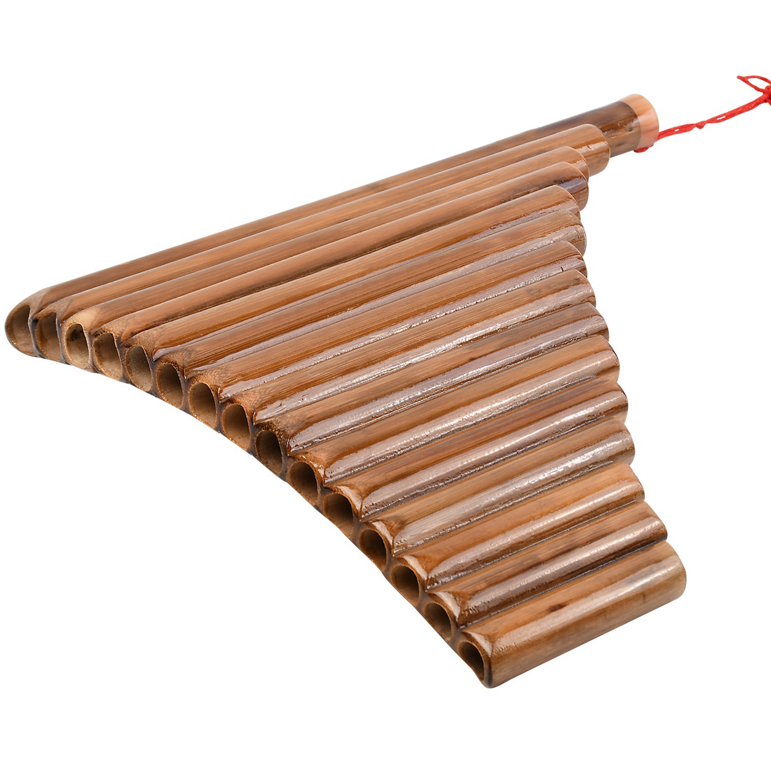 Muspor 15管G调竹制排箫Pan Flute(左手/右手)-阿里巴巴