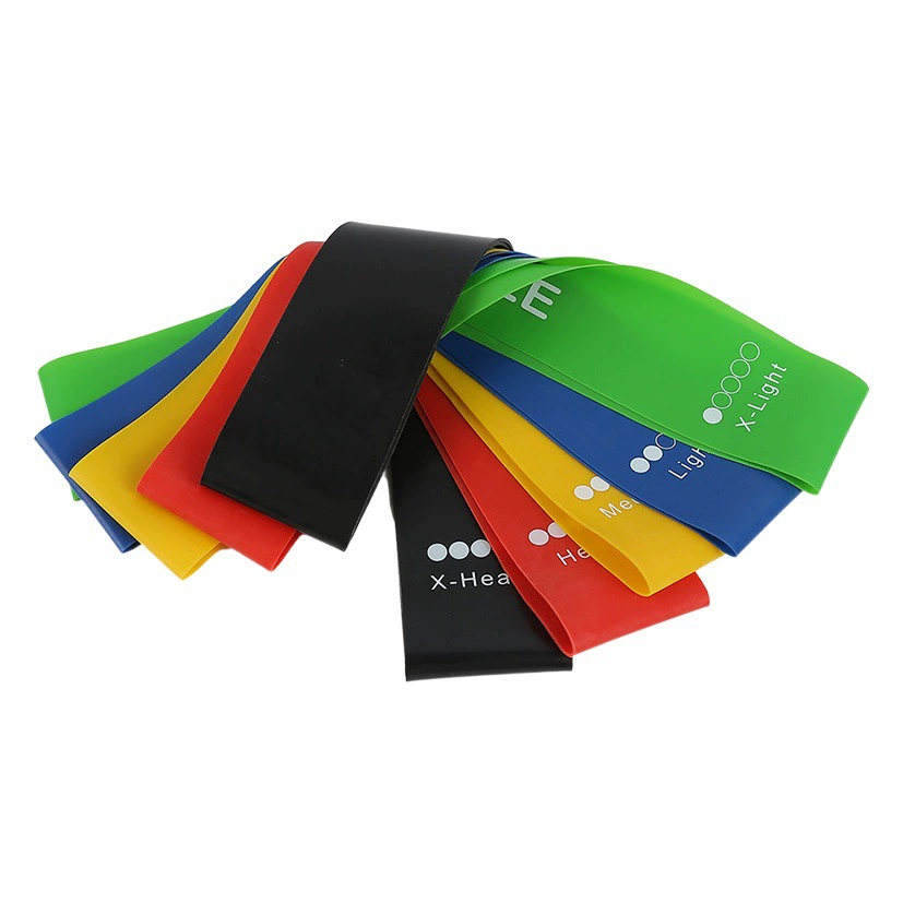 Фитнес-приседания, эластичные пояса, силовые тренировки, латексные кольцевые круги, спортивные растяжки, ремни для йоги