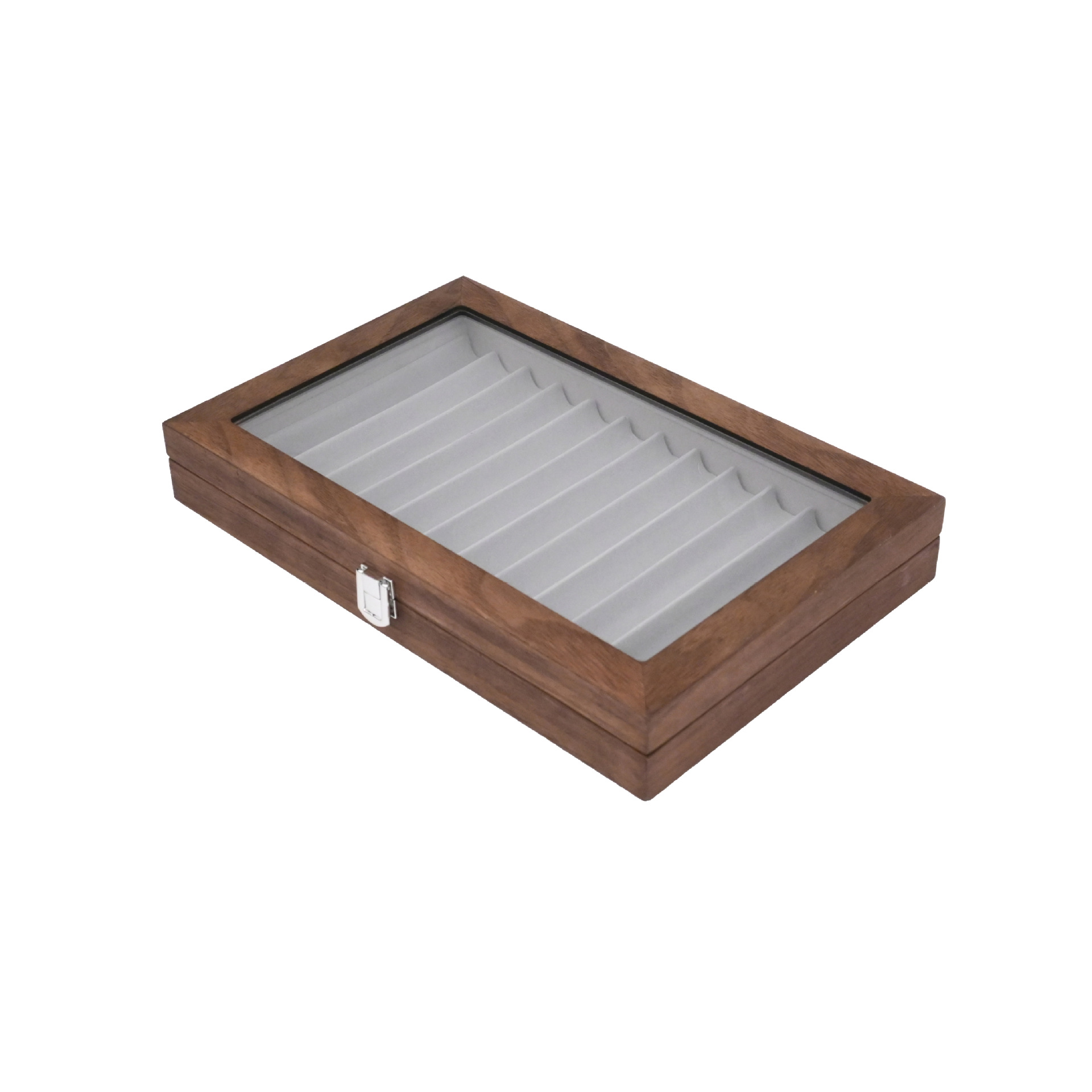 En stock pluma caja 12 23 34 pluma de madera caja de presentación caja de papelería pintura pluma caja de almacenamiento caja de madera