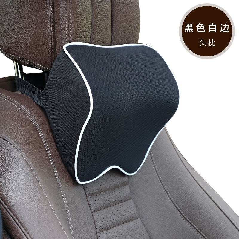 Car Headrest Memory Foam Car Headrest Neck Pillow Car Lumbar Cushion Driving Car Seat Pillow Wholesale