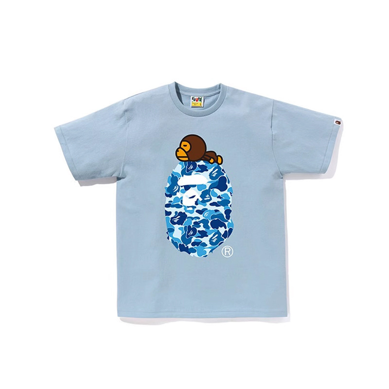 BAPE Baby Milo T-shirt Big Ape Head ABC Camo Saxe