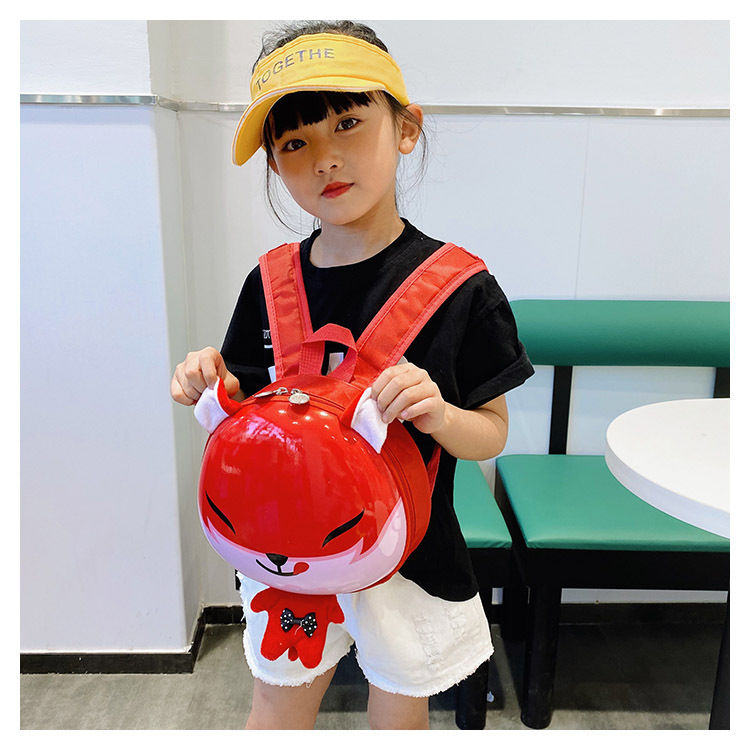 De dibujos animados de cáscara de huevo anti-perdida mochila kindergarten schoolbag 1-3-5 años de edad del bebé de los niños para clases grandes, medianas y pequeñas