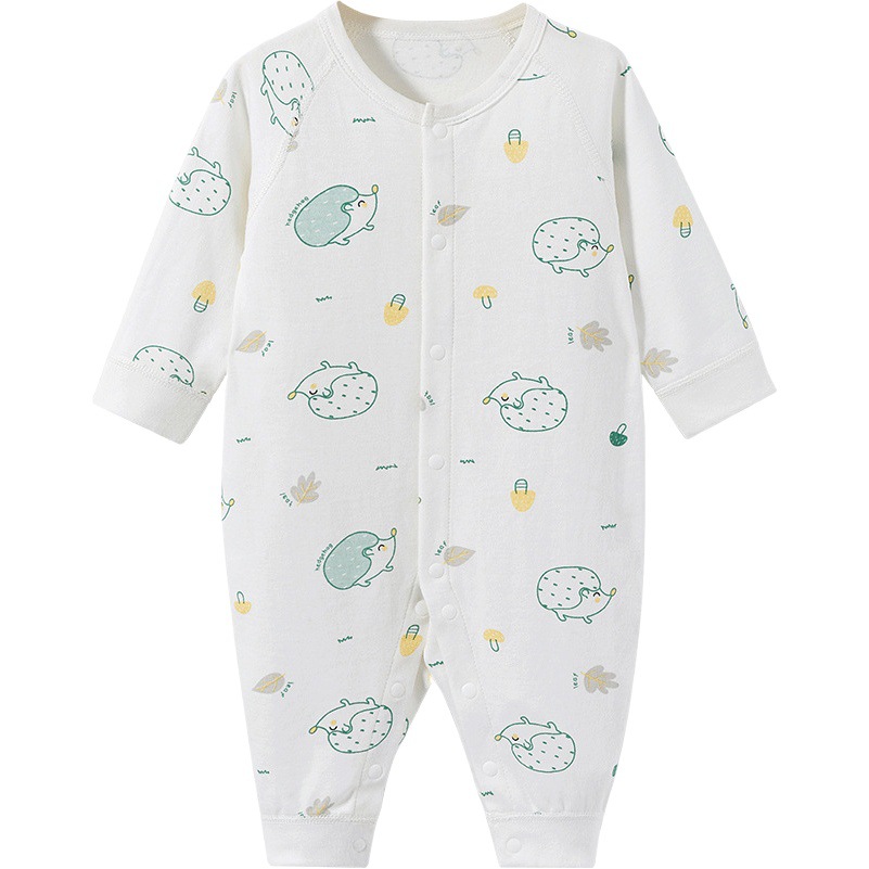 Mono para bebé para primavera, otoño e invierno, ropa de dormir de algodón para recién nacido, ropa cálida unisex para otoño, pelele, traje para gatear, ropa de bebé.