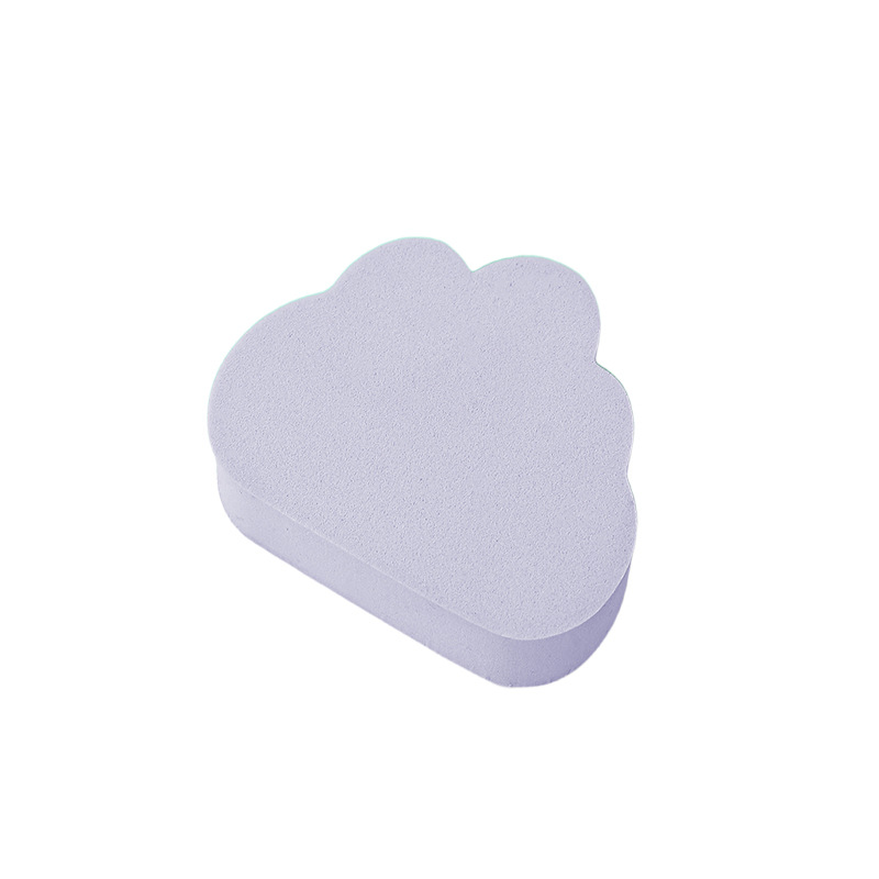 La borla de polvo de nube personalizada de fábrica no come polvo, transfronterizo no látex, superficie plana, esponja de maquillaje, colchón de aire, seco y húmedo