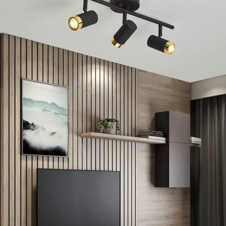 北欧吸顶射灯明装镜前灯壁灯家用客厅背景墙衣帽间过道玄关入户灯