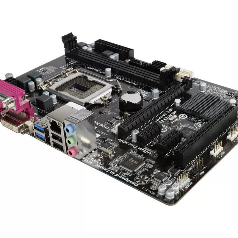 Подходит для материнской платы Gigabyte GA-B85M-D3V для настольного ПК, поддержка LGA1150, DDR3, форм-фактор mATX