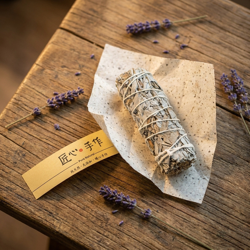 American Imported White Sage Incense Sticks, Plant-Based Space Purification, Dried Flower Incense Sticks, Blue Sage, Sacred Wood American Imported White Sage Incense Sticks, Plant-Based Space Purification, Dried Flower Incense Sticks, Blue Sage, Sacred Wood