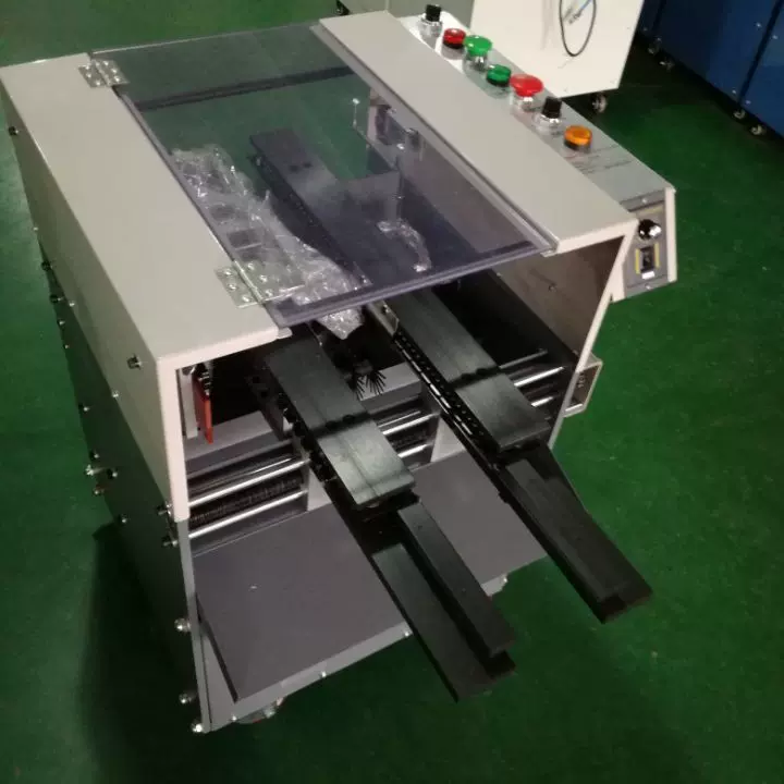 SC-113 全自动PCB板切角机，焊后元件切脚机