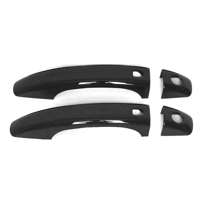 door bowl handle decorative frame – Other Automotive Exterior Supplies - two-doors-double-holes-double-wisdom-bright-black