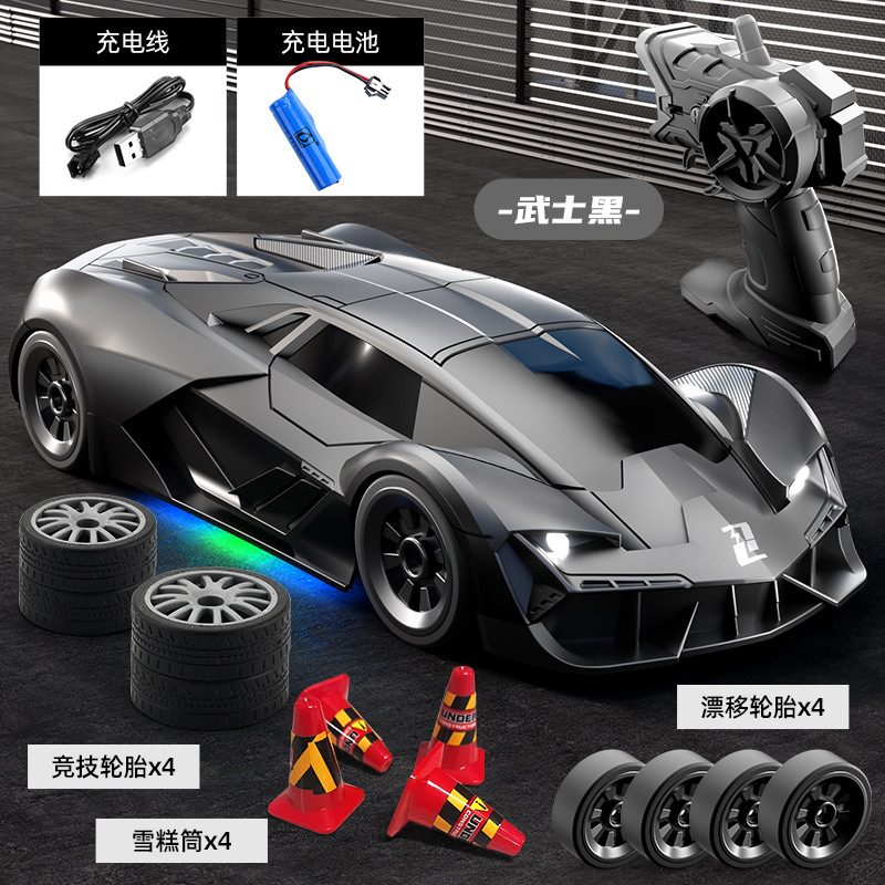 Four-Wheel Drive Rc Remote Control Car Drift High-Speed Mini Racing Car Children's Toy Birthday Gift 2026 New Model Black Technology