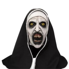 万圣节new nunmask鬼节恐怖电影 招魂2 修女面具惊束女鬼脸头套