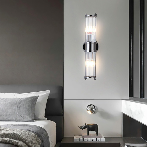 Retro copper modern sconce for bed for living room