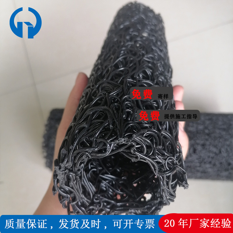 中空矩阵塑料盲管排水透水管内支撑盲管园林草坪排水包布塑料盲沟