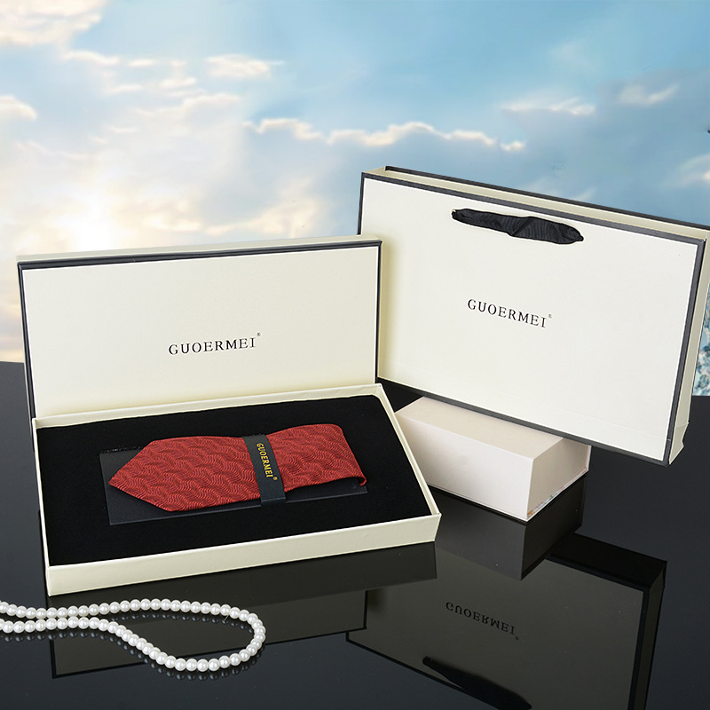 실크 넥타이 선물 상자 4개 세트#