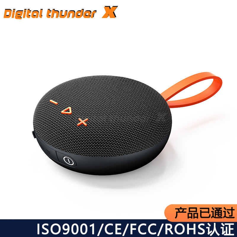 2024 nuevo altavoz inalámbrico al aire libre tarjeta magnética Bluetooth tela portátil impermeable mini sonido pequeño