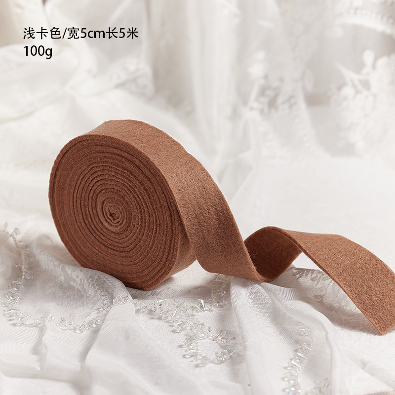 Coreano engrosado cinta de lana de Navidad hecha a mano DIY accesorios de arco material paquete de decoración de Navidad