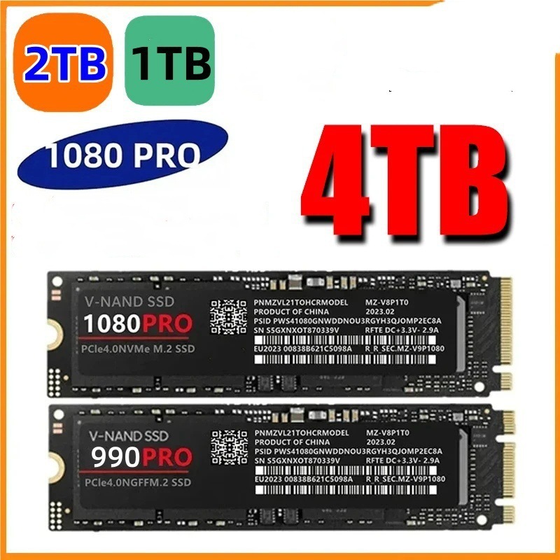 Cross-Border Nvme/Ngff Protocol Solid-State Drive 990Prom.2 Expansion and Upgrade to 4Tb/2Tb/1Tb High Speed