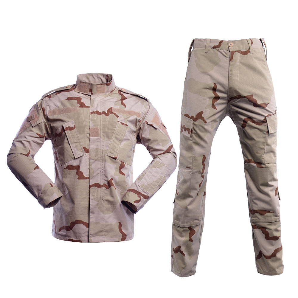 Abbigliamento da uomo Tuta mimetica a maniche lunghe per fan militari Uniforme da addestramento tattico traspirante e antigraffio per esterni_voghion.com