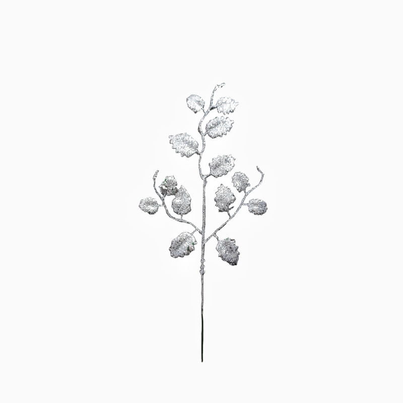 Sin franqueo transfronterizo nueva serie de polvo de oro de plástico imitación de decoraciones navideñas 12 hojas de polvo de oro