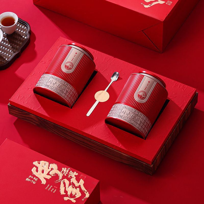 古树红茶叶礼盒空盒通用金骏眉凤凰单丛茶叶包装盒半斤装茶礼