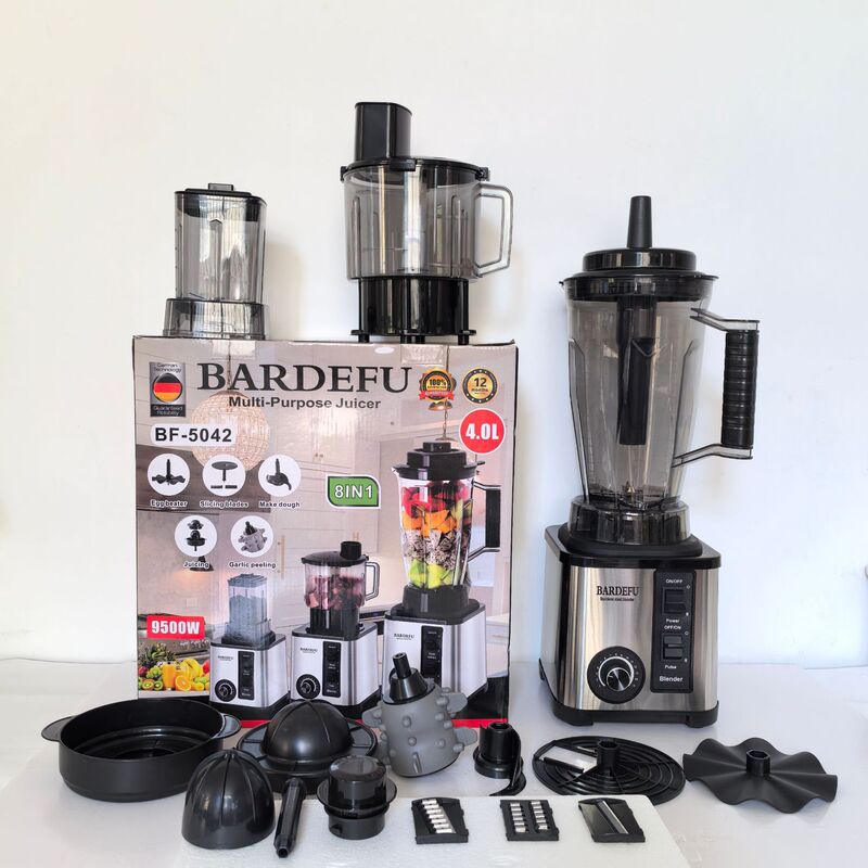 Blender for Cross-Border Sales in North America and Europe, Stainless Steel, Large Capacity, Metal Wall-Breaking Machine, Meat Grinder, Juicer, Commercial Food Processor