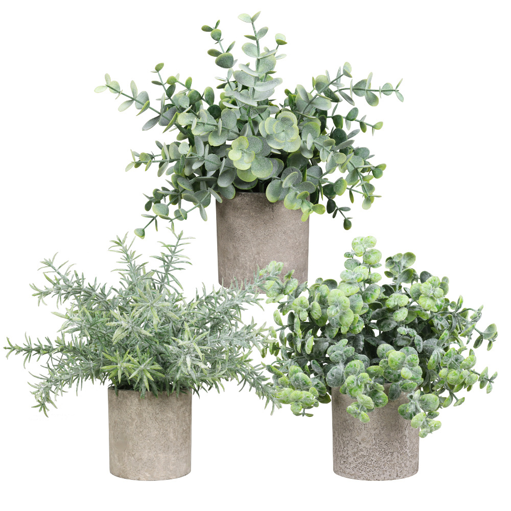 Más de 240 combinaciones populares de macetas con plantas verdes artificiales, decoraciones para el hogar, flores artificiales, bonsáis cilíndricos de pulpa de papel.