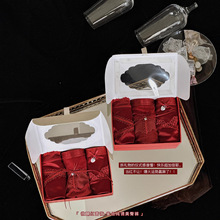 微醺红蔷薇大红内裤女性感蕾丝本命年喜庆纯诱撩人美臀女士三角裤