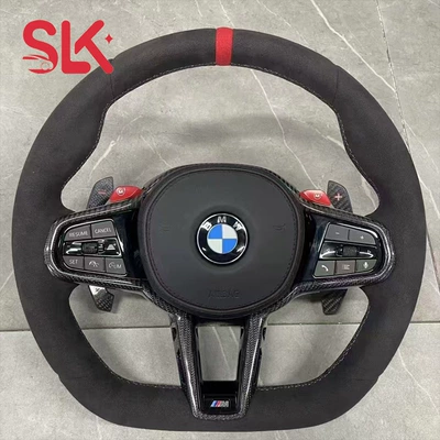 BMW CS steering wheel modification suitable for BMW F chassis G chassis modification cross-border supply foreign trade factory direct sales (Steering wheel)