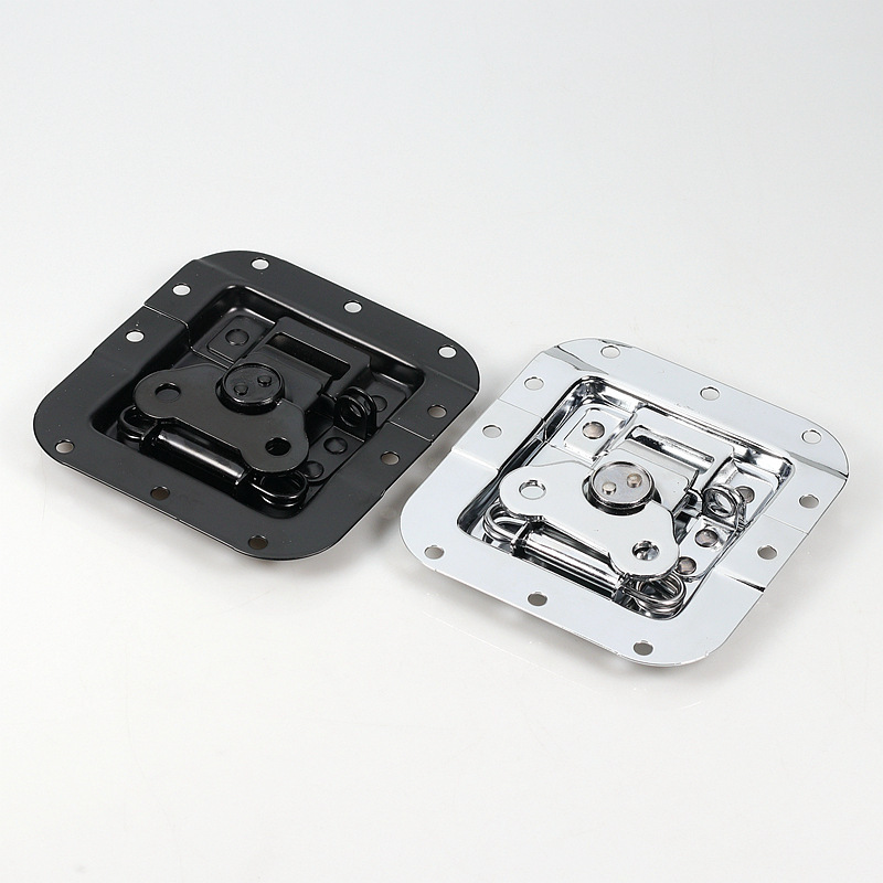工場卸売鉄クロムメッキエアボックスバタフライロックボックス装飾加工ボックスバッグハードウェアツールボックスロックバックル|undefined