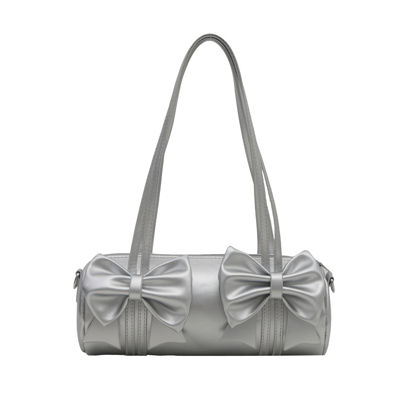 Bolsos debajo de las axilas de la mujer 2024 nuevo estilo de diseño de moda nicho bolso de arco bolso de mano