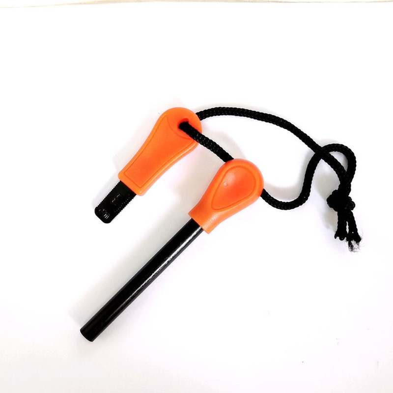 PSK survival outdoor equipment full length 11CM large solid Firestone waterproof fire-taking magnesium strip magnesium rod