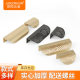 Supply Leaf Shape Zinc Alloy Handle Nordic Simple Punch-free Drawer Handle Copper Furniture Hardware Handle