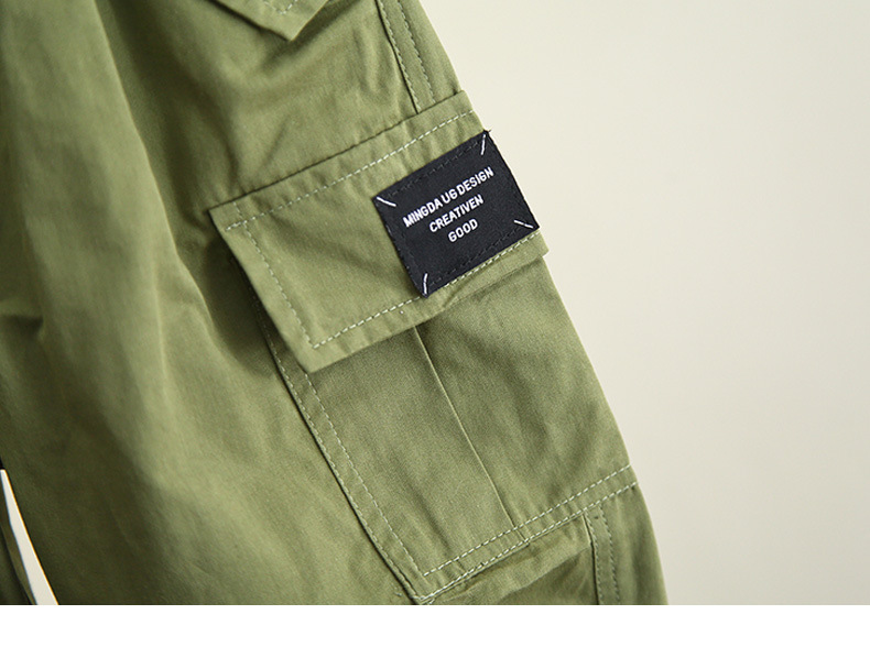 Set hanorac și pantaloni cargo pentru băieți toamnă primăvară_voghion.com