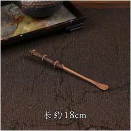 批发竹制茶拨茶勺抹茶勺茶扒茶通茶针茶锥复古茶具茶则茶道零配件