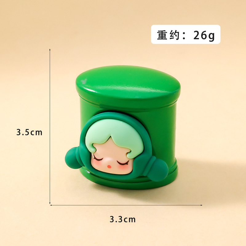 复古萌粒盲盒 diy树脂桌面车载小摆件装饰品配件萌粒潮玩盲盒批发|undefined