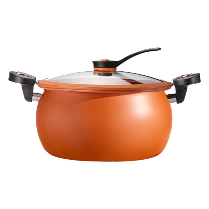 New style color value soup pot maifan Stone non-stick stew pot thickened micro-pressure soup pot non-stick pot stew micro-pressure pot