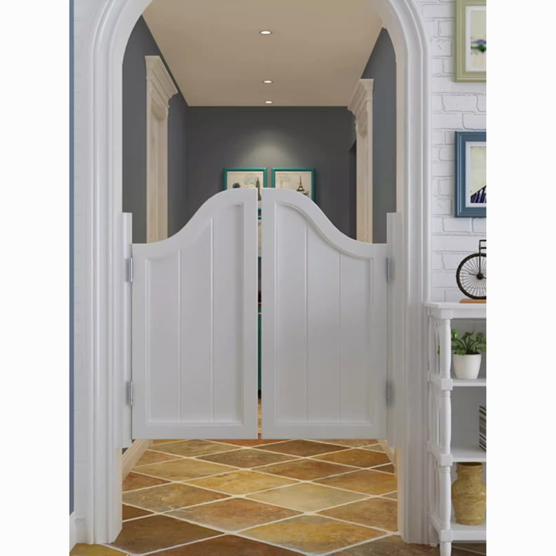 Solid Wood Half-Door Bar Counter, Denim Door, Kitchen Two-Way Half-Panel Gate, Bathroom Partition Door, Simple Style