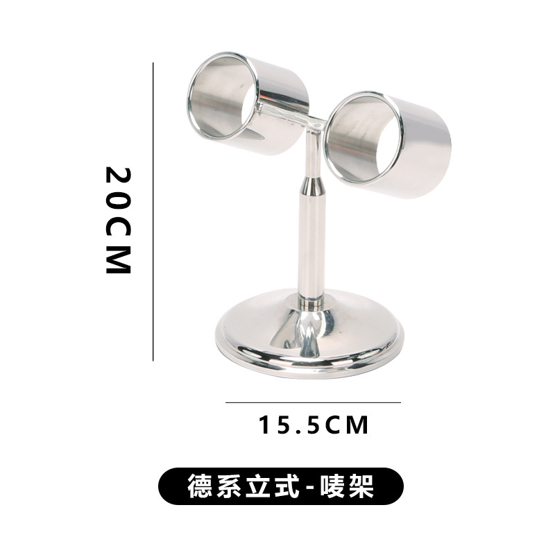 Plataforma alemana - marco de marca vertical (modelo alto)